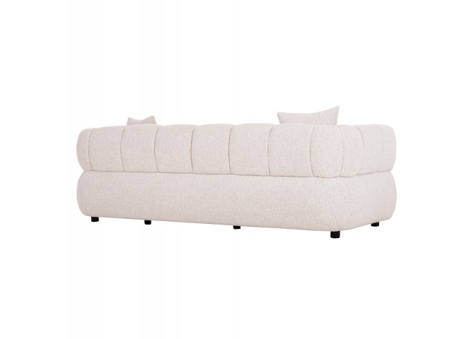ΚΑΝΑΠΕΣ 3-ΘΕΣΙΟΣ NORIKA HM3331.02 ΕΚΡΟΥ ΥΦΑΣΜΑ 228x91x72Υεκ.