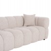 ΚΑΝΑΠΕΣ 3-ΘΕΣΙΟΣ NORIKA HM3331.02 ΕΚΡΟΥ ΥΦΑΣΜΑ 228x91x72Υεκ.