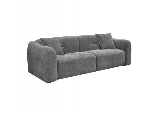ΚΑΝΑΠΕΣ 3-ΘΕΣΙΟΣ JUNOA HM3333.01 ΓΚΡΙ ΥΦΑΣΜΑ 228x89x74Υεκ