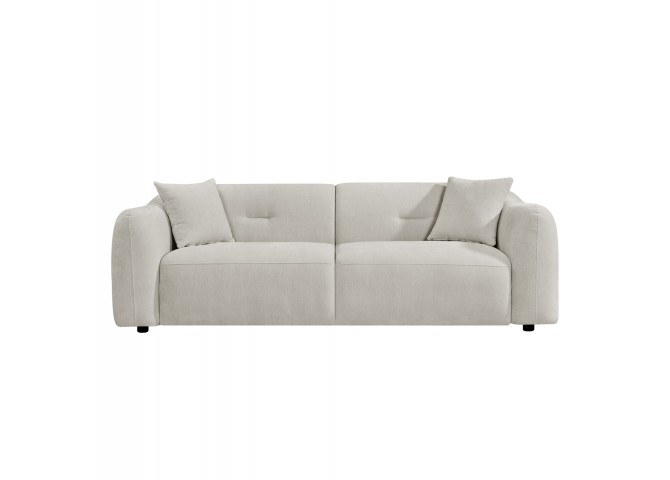 ΚΑΝΑΠΕΣ 3-ΘΕΣΙΟΣ JUNOA HM3333.02 ΕΚΡΟΥ ΥΦΑΣΜΑ 228x89x74Υεκ