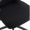 ΚΑΡΕΚΛΑ ΓΡΑΦΕΙΟΥ KESI HM1222.01 ΜΑΥΡO MESH & PP 52x50x122Υεκ.