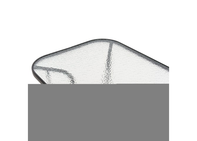 ΣΕΤ ΤΡΑΠΕΖΑΡΙΑΣ 5ΤΜΧ ADAM HM10896.03 ΤΡΑΠΕΖΙ 120x70εκ & 4 ΠΟΛΥΘΡΟΝΕΣ--ΜΑΥΡΟ