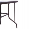 ΣΕΤ ΤΡΑΠΕΖΑΡΙΑΣ 5ΤΜΧ ADAM HM10897.02 ΤΡΑΠΕΖΙ 110x60εκ & 4 ΠΟΛΥΘΡΟΝΕΣ--ΚΑΦΕ