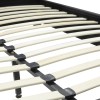 Κρεβάτι Nevil pakoworld 150x200 PU χρώμα μαύρο ματ