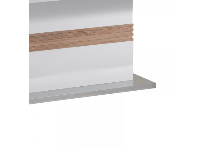 Τραπέζι Zoekrin Inart λευκό mdf 200x100x76εκ