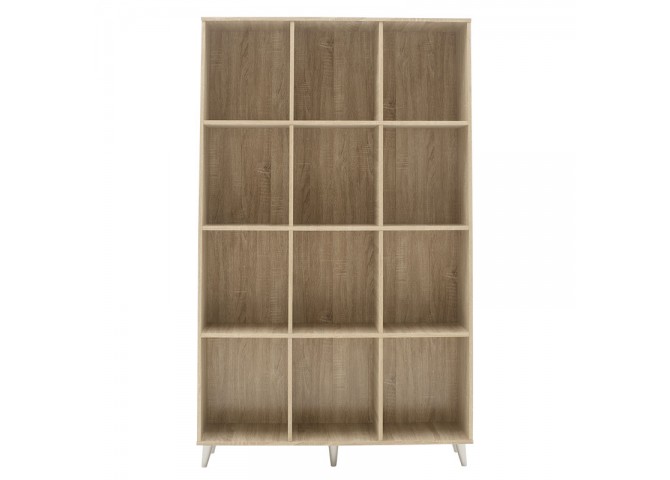 Βιβλιοθήκη FIRENZE pakoworld χρώμα sonoma 107x28,6x178εκ