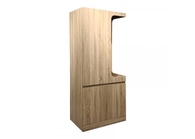 Έπιπλο εισόδου Feby pakoworld  sonoma 80x50.5x190εκ