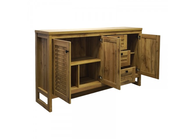 Μπουφές Beles pakoworld sonoma 160x40x93.5εκ