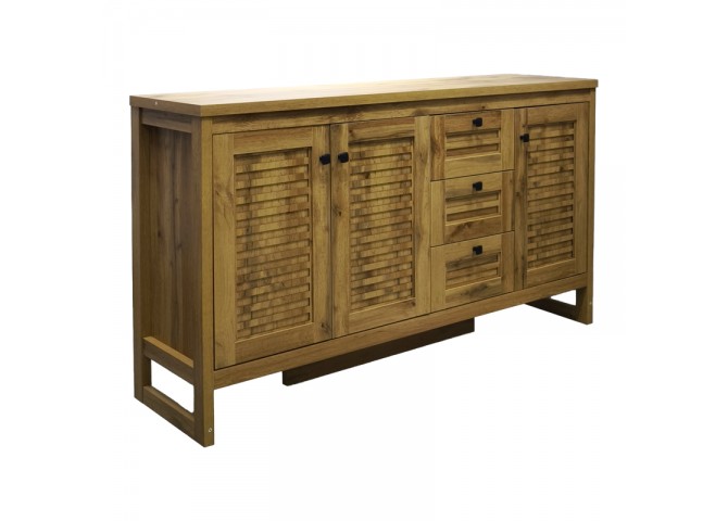 Μπουφές Beles pakoworld sonoma 160x40x93.5εκ