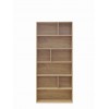 Βιβλιοθήκη Evergin pakoworld mdf σε oak απόχρωση 80x30x180εκ