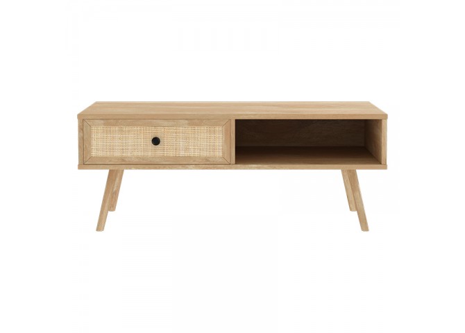 Τραπέζι σαλονιού Oslo pakoworld sonoma 110x59x41,5εκ