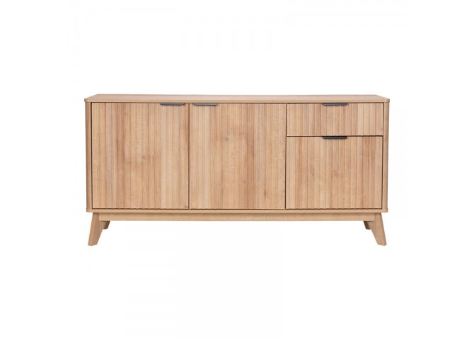 Μπουφές Hamea pakoworld mdf σε φυσική απόχρωση 150x39,5x73εκ