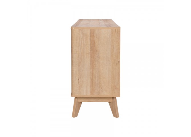 Μπουφές Hamea pakoworld mdf σε φυσική απόχρωση 150x39,5x73εκ