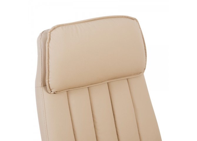 Καρέκλα γραφείου διευθυντή Morales pakoworld pu cappuccino 60x70x118-124εκ