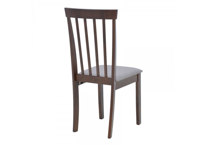 Καρέκλα Houston pakoworld σε καρυδί απόχρωση 40x49x94εκ