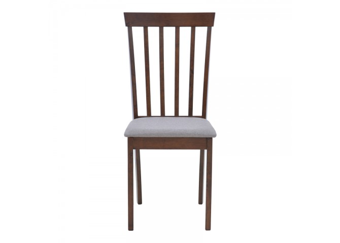 Καρέκλα Houston pakoworld σε καρυδί απόχρωση 40x49x94εκ