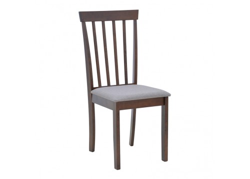 Καρέκλα Houston pakoworld σε καρυδί απόχρωση 40x49x94εκ