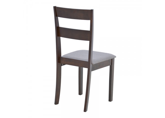 Καρέκλα Dallan  pakoworld σε καρυδί απόχρωση 40x47.5x89εκ
