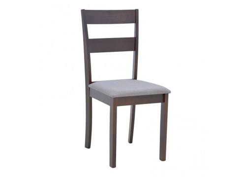 Καρέκλα Dallan  pakoworld σε καρυδί απόχρωση 40x47.5x89εκ