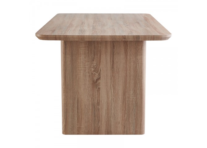 Tραπέζι Faghan pakoworld καφέ mdf 180x90x76εκ
