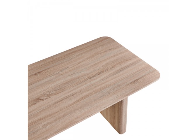 Tραπέζι Faghan pakoworld καφέ mdf 180x90x76εκ