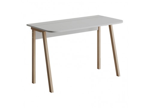 Γραφείο Malia pakoworld σε λευκή-φυσική απόχρωση 120x60.5x75εκ