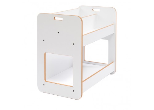 Ραφιέρα Dovere pakoworld λευκό mdf 56x34x55εκ