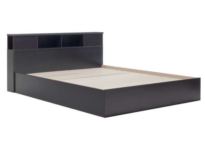 Κρεβάτι OLYMPUS pakoworld χρώμα wenge 160x200εκ