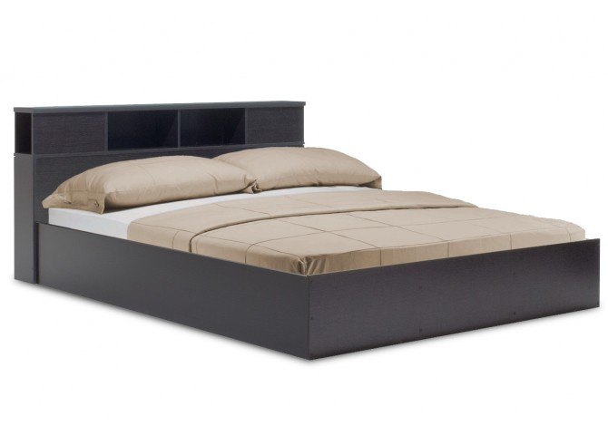Κρεβάτι OLYMPUS pakoworld χρώμα wenge 160x200εκ