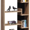 Βιβλιοθήκη Naya pakoworld sonoma-ανθρακί 72x30x182.5εκ