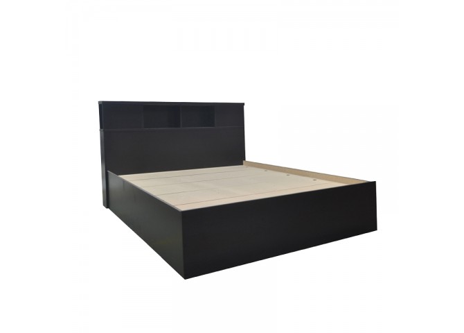 Κρεβάτι OLYMPUS pakoworld σε χρώμα wenge 140x200εκ