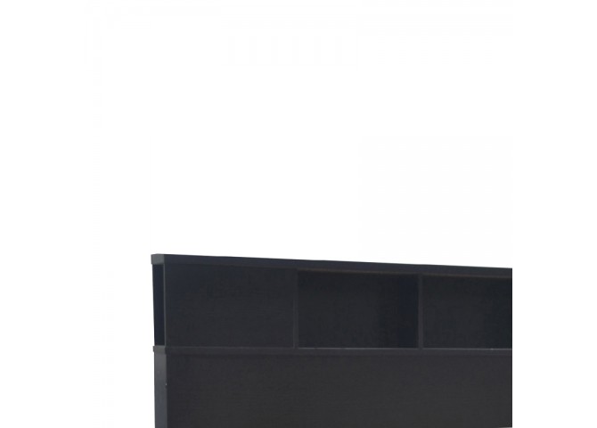 Κρεβάτι OLYMPUS pakoworld σε χρώμα wenge 140x200εκ