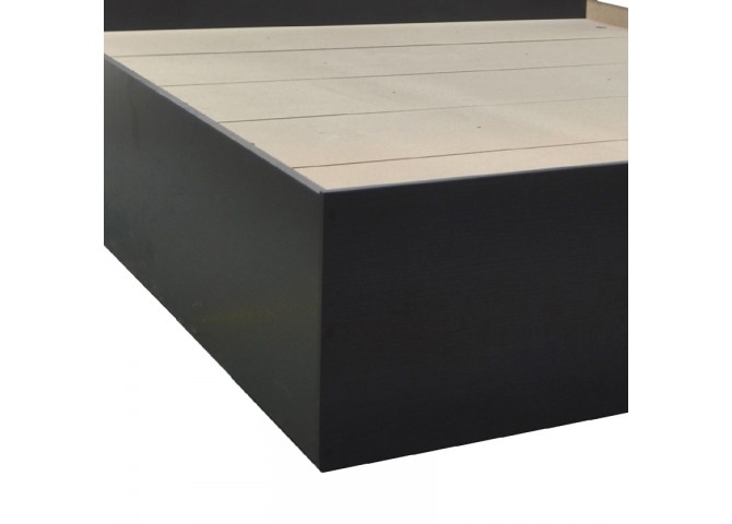 Κρεβάτι OLYMPUS pakoworld σε χρώμα wenge 140x200εκ