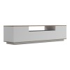 Έπιπλο τηλεόρασης Winey pakoworld σε sonoma-λευκή απόχρωση 180x44.5x44.5εκ