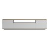 Έπιπλο τηλεόρασης Winey pakoworld σε sonoma-λευκή απόχρωση 180x44.5x44.5εκ