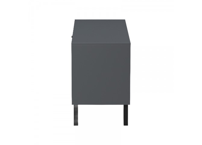 Έπιπλο τηλεόρασης Tuscany pakoworld sonoma-ανθρακί 100x40x51εκ