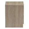 Κομοδίνο Verena pakoworld sonoma-ανθρακί 40x40x50εκ