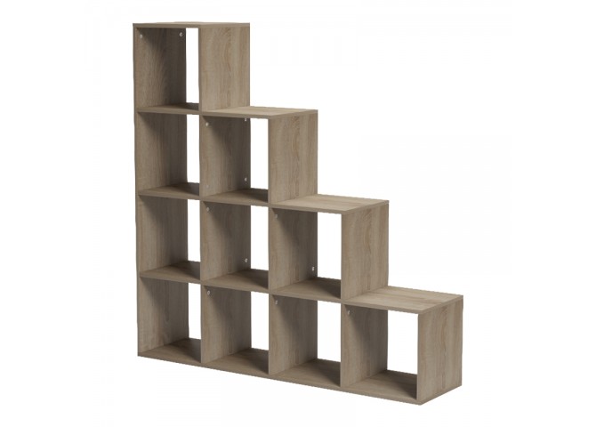 Βιβλιοθήκη Scala pakoworld sonoma 129.5x29x129.5εκ