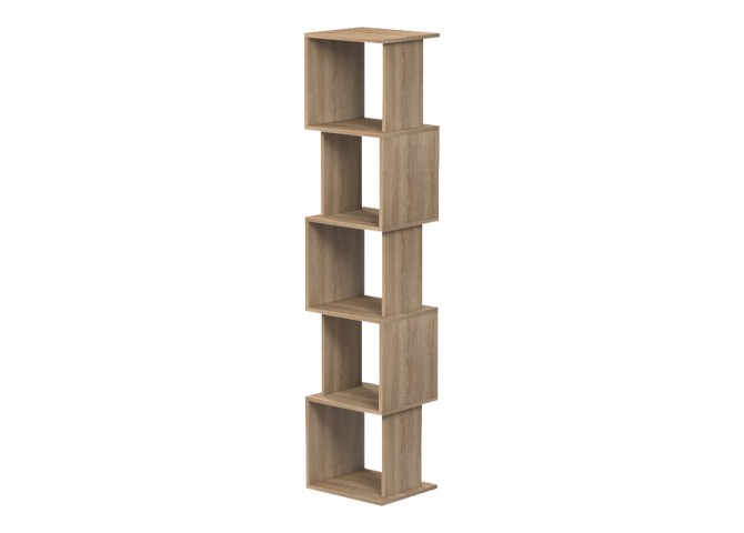 Βιβλιοθήκη Cubik pakoworld sonoma 35x30x161εκ