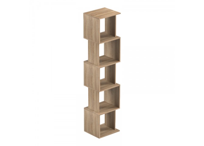 Βιβλιοθήκη Cubik pakoworld sonoma 35x30x161εκ