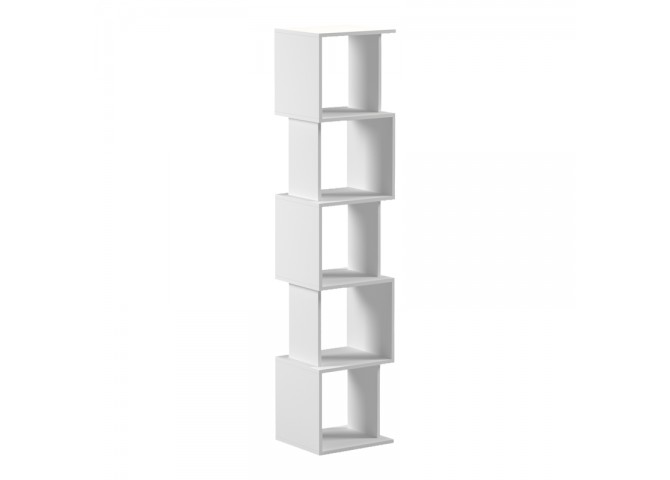 Βιβλιοθήκη Cubik pakoworld λευκό 35x30x161εκ