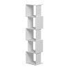 Βιβλιοθήκη Cubik pakoworld λευκό 35x30x161εκ