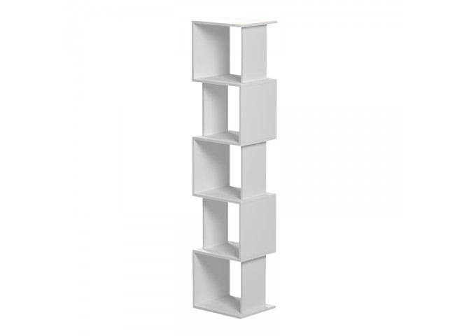 Βιβλιοθήκη Cubik pakoworld λευκό 35x30x161εκ