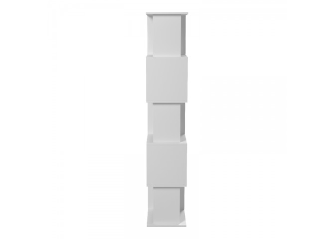 Βιβλιοθήκη Cubik pakoworld λευκό 35x30x161εκ