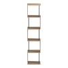 Βιβλιοθήκη Cubik pakoworld sonoma- ανθρακί 35x30x161εκ