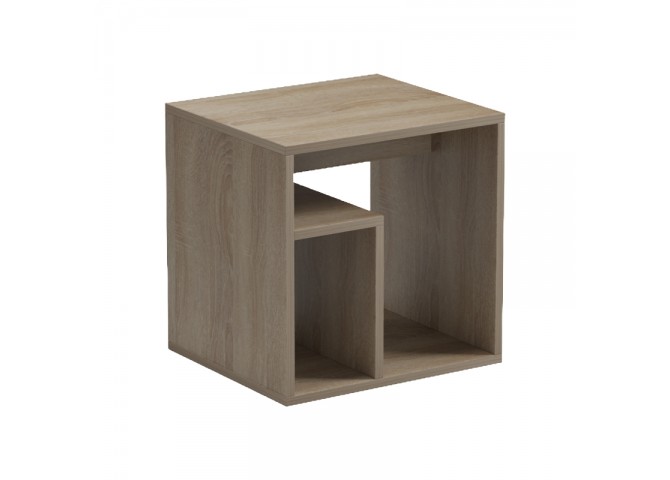 Κομοδίνο Doublo pakoworld sonoma 40x35x40εκ