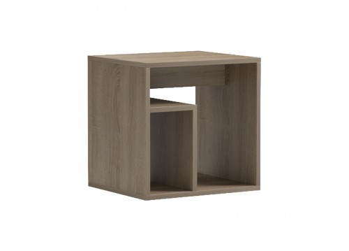Κομοδίνο Doublo pakoworld sonoma 40x35x40εκ