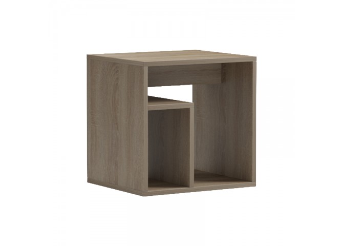 Κομοδίνο Doublo pakoworld sonoma 40x35x40εκ