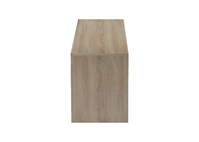Έπιπλο τηλεόρασης Liner pakoworld sonoma-λευκό 150x40x50εκ