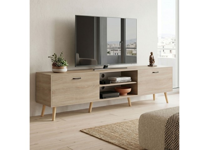 Έπιπλο τηλεόρασης Gorna pakoworld sonoma 180x35x48.6εκ